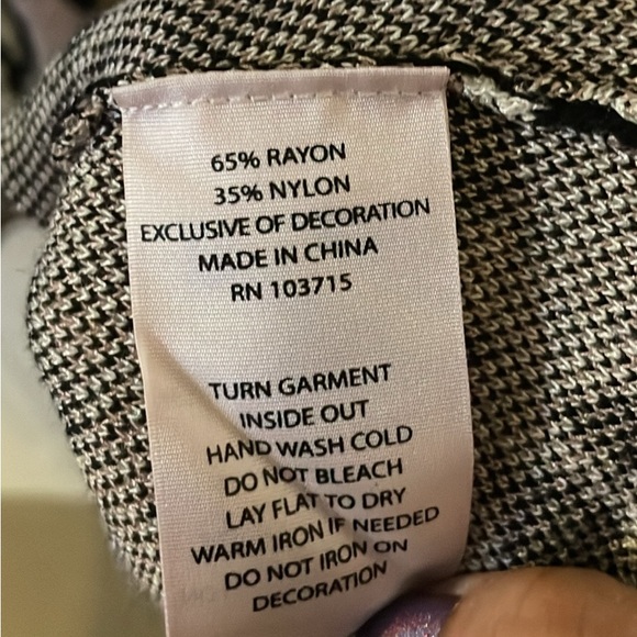 Nanette Lepore leopard print mock neck sweater dress - Picture 6 of 7